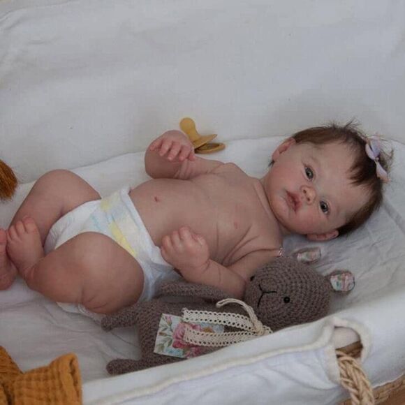 Zero Pam Reborn Baby Dolls Silicone Full Body Anatomically Correct Baby Doll Th - Picture 9 of 15